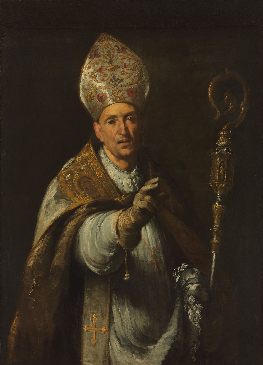 St. Gerardo Sagredo, biskop af Csanád af Bernardo Strozzi