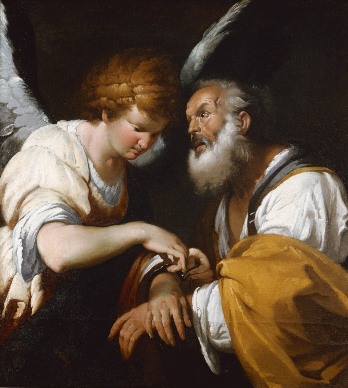 Sankt Peters befrielse af Bernardo Strozzi