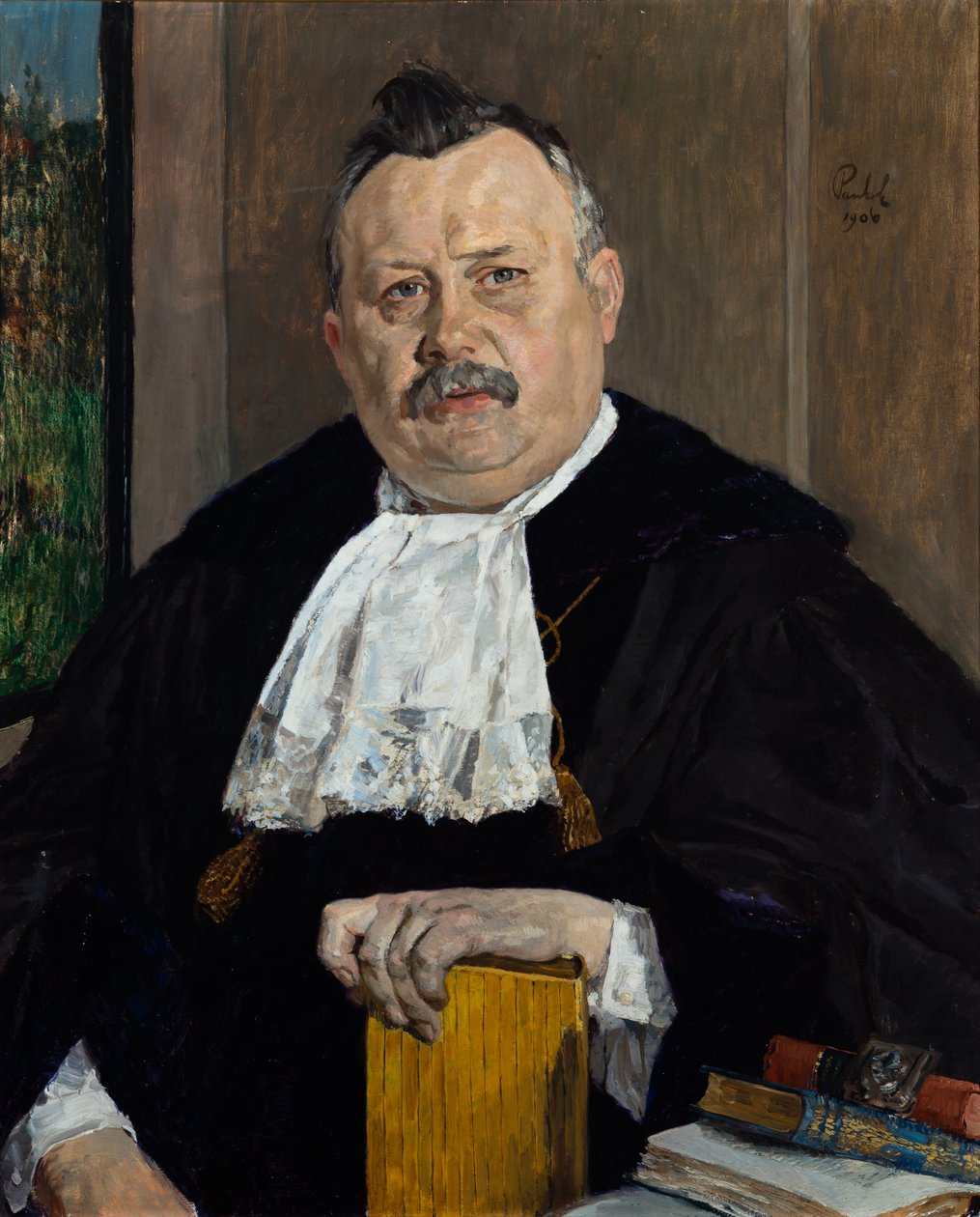 Konrad Lange (1855-1921) af Bernhard Pankok