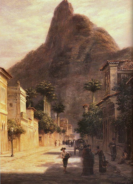 Rua Sao Clemente, Rio de Janeiro Português: Sukkerbrødet fra Rua Sao Clemente, Rio de Janeiro af Bernhard Wiegandt