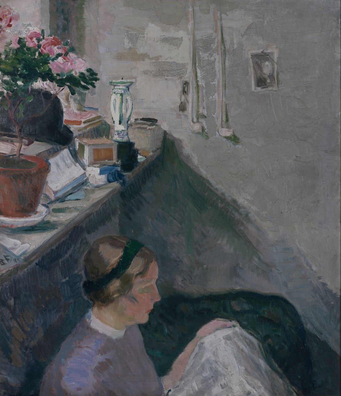 Fra studiet af Bernhard Dorotheus Folkestad