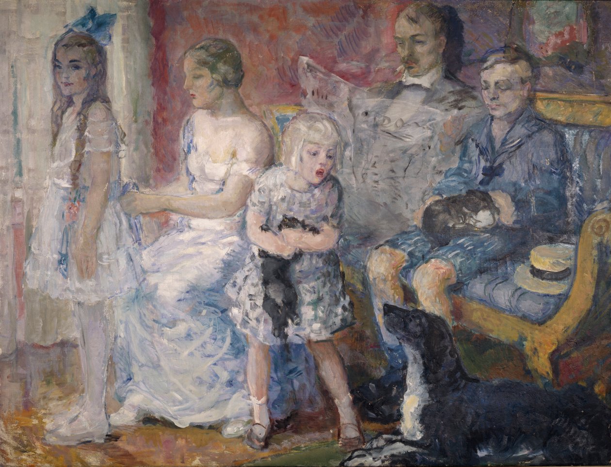 Familien Folkestad af Bernhard Dorotheus Folkestad