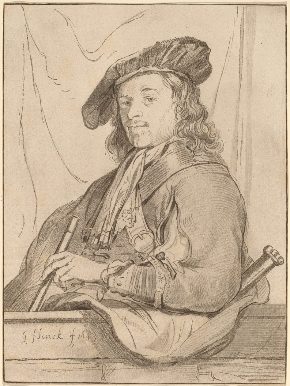 Man at the Parapet, 1773, udgivet 1774. af Bernhard Schreuder