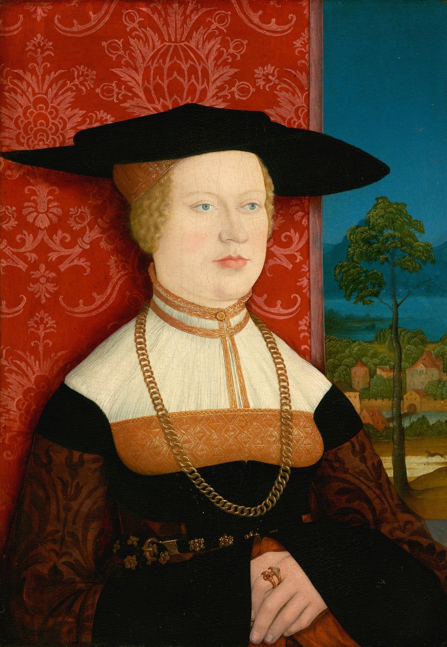Margarethe Vöhlin af Bernhard Strigel