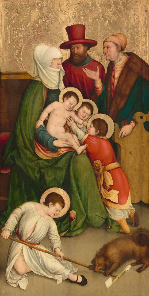 Saint Mary Cleophas og hendes familie af Bernhard Strigel