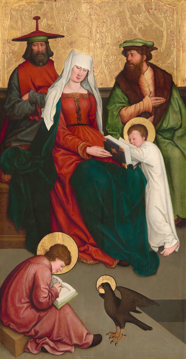 Saint Mary Salome og hendes familie, ca. 15201528. af Bernhard Strigel
