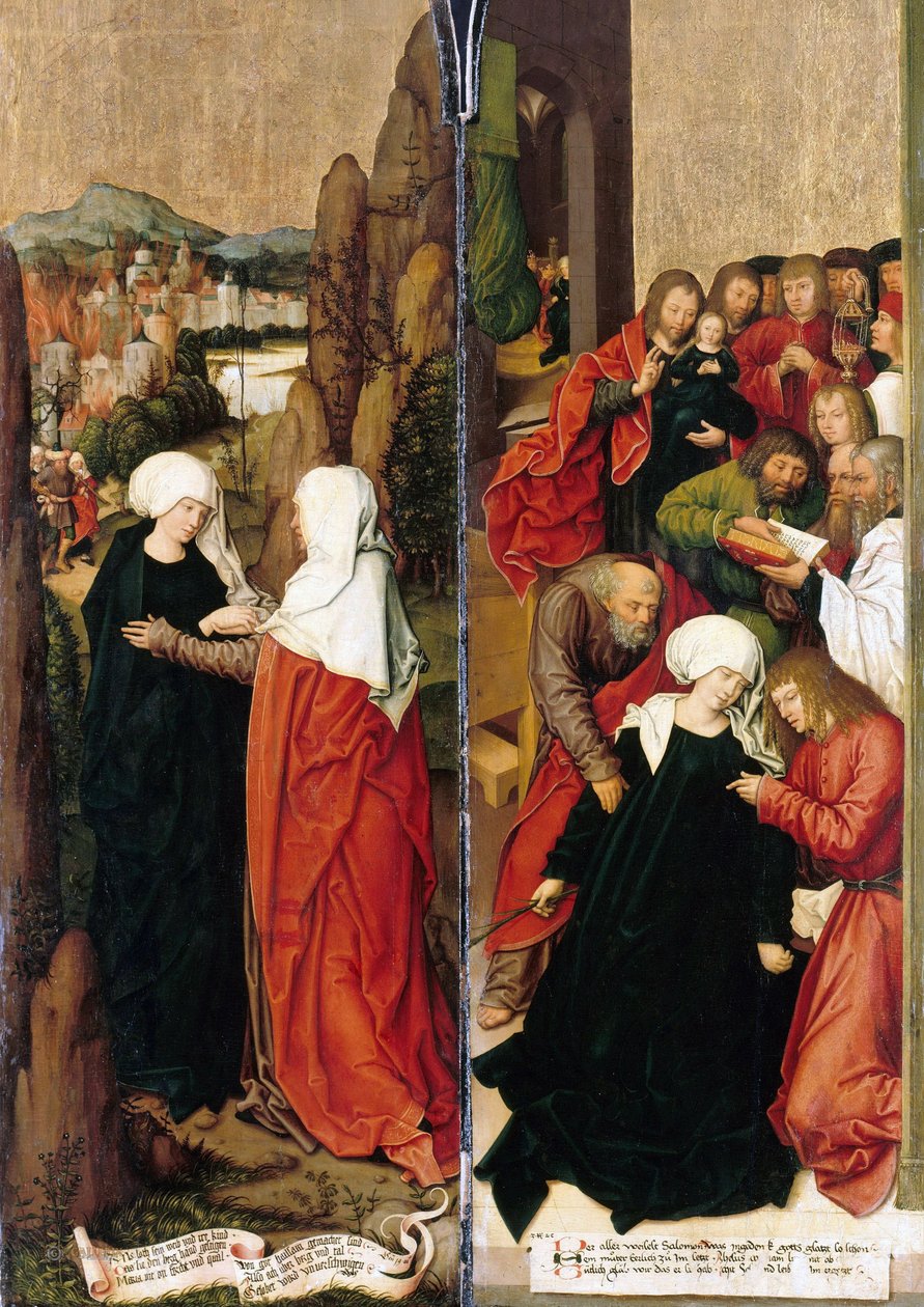 The Schussenried Alter Wings, 1500-tallet af Bernhard Strigel