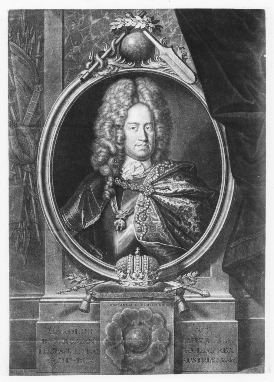 Charles VI, hellig romersk kejser af Bernhard Vogel