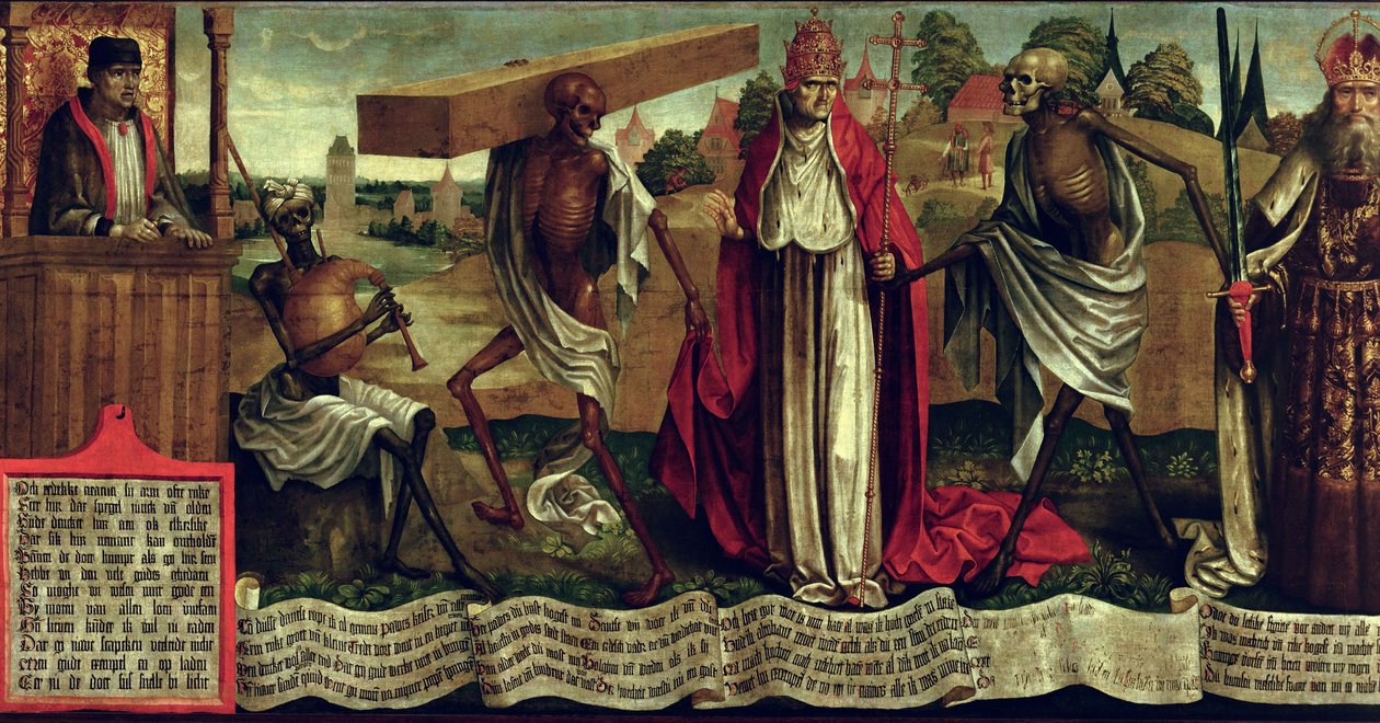 Death Dance, ca. 1499 (detaljer) af Bernt Notke