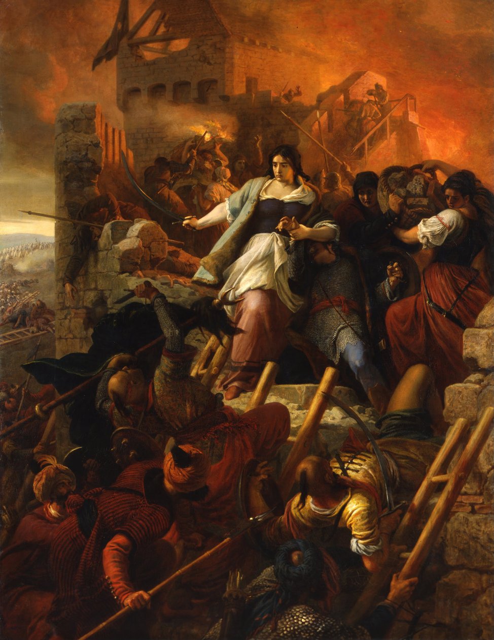 Kvinderne i Eger, 1867 af Bertalan Székely