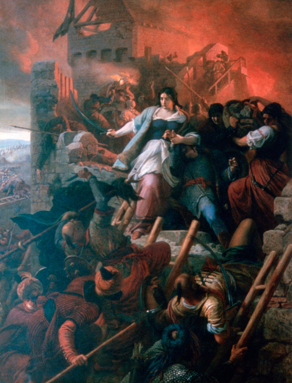 Kvinderne i Eger, 1867 af Bertalan Székely