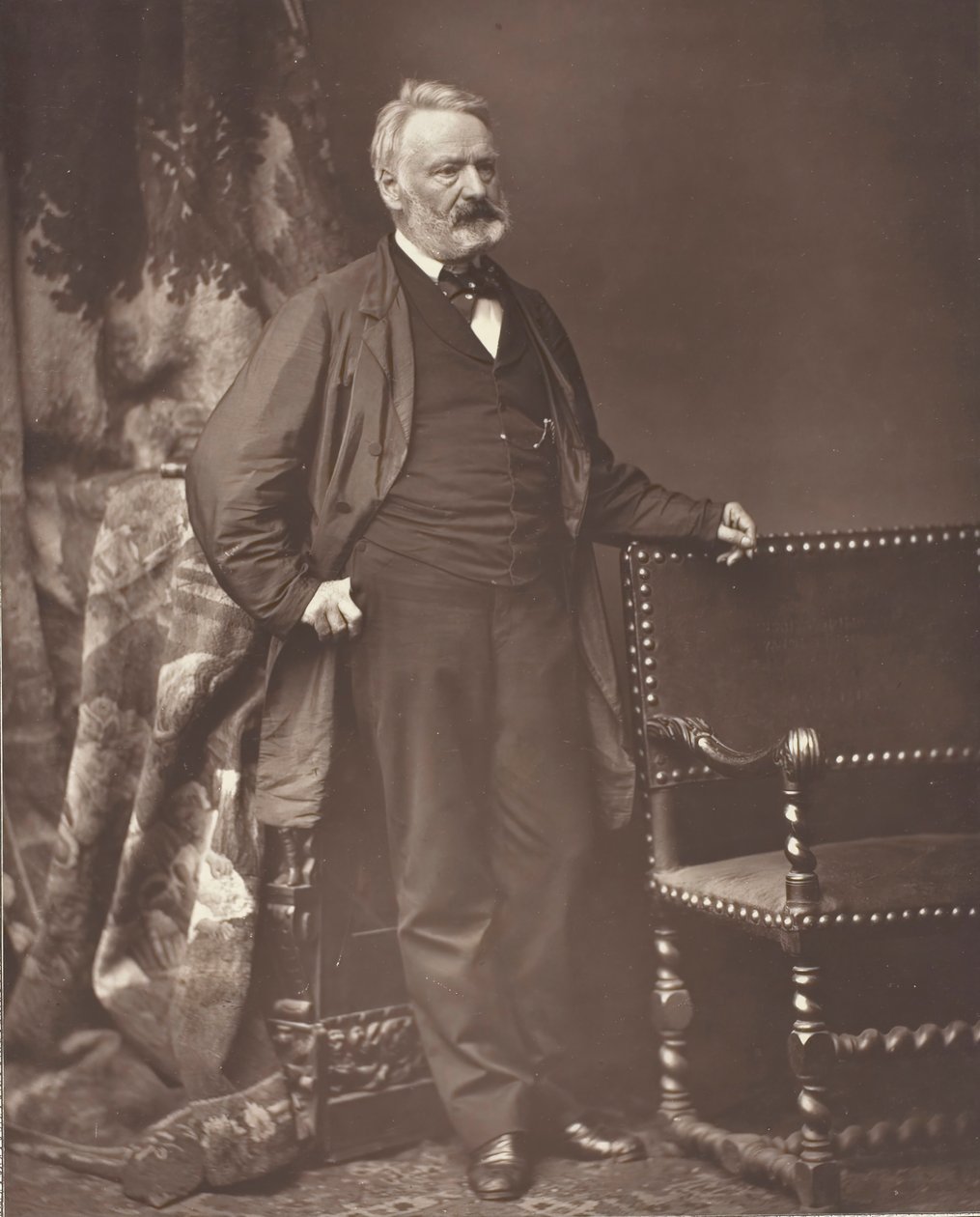 Victor Hugo fransk romanforfatter, dramatiker og digter, 1802-1885, 187576. af Bertall et Cie