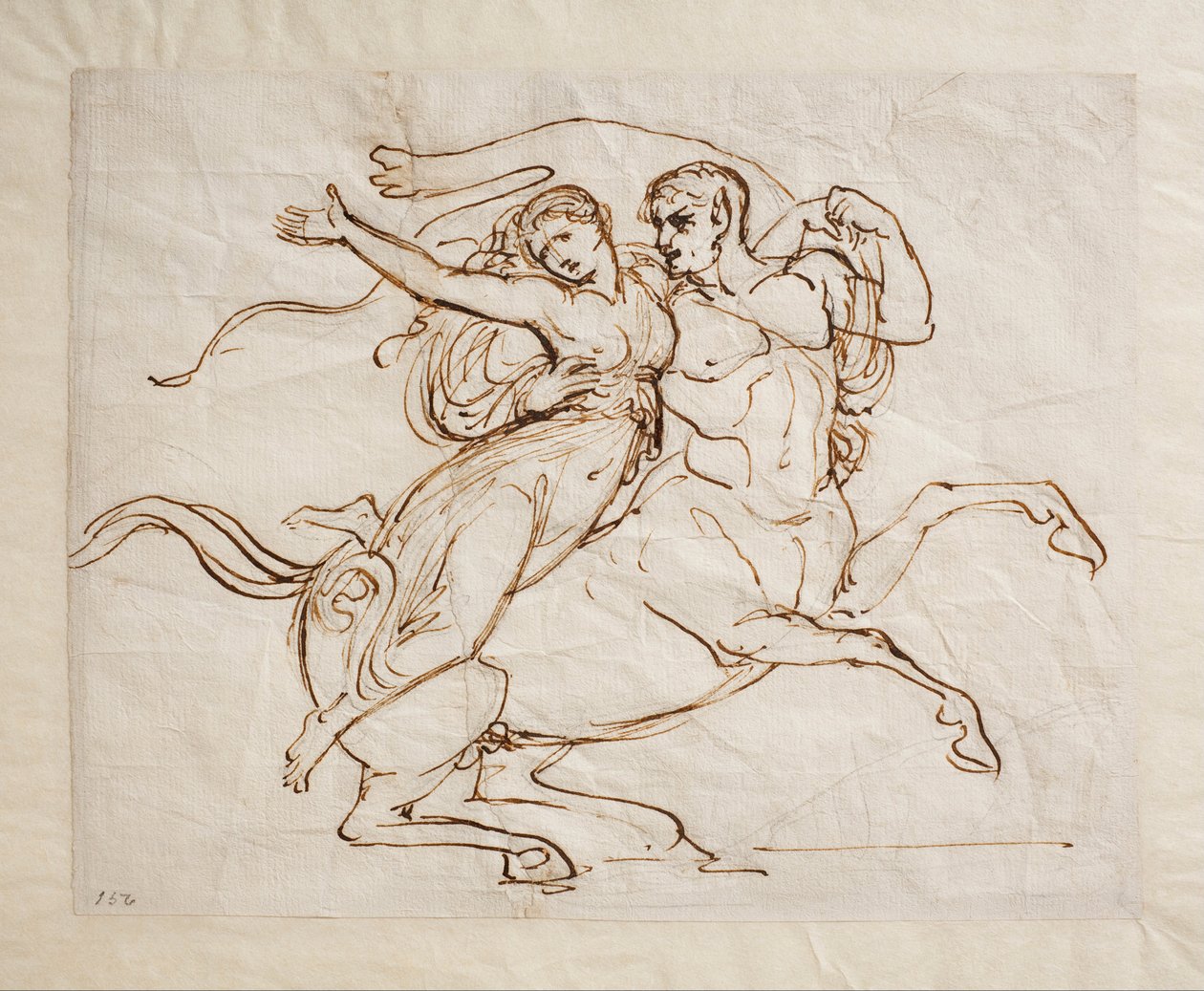 Nessus og Deianira af Bertel Thorvaldsen