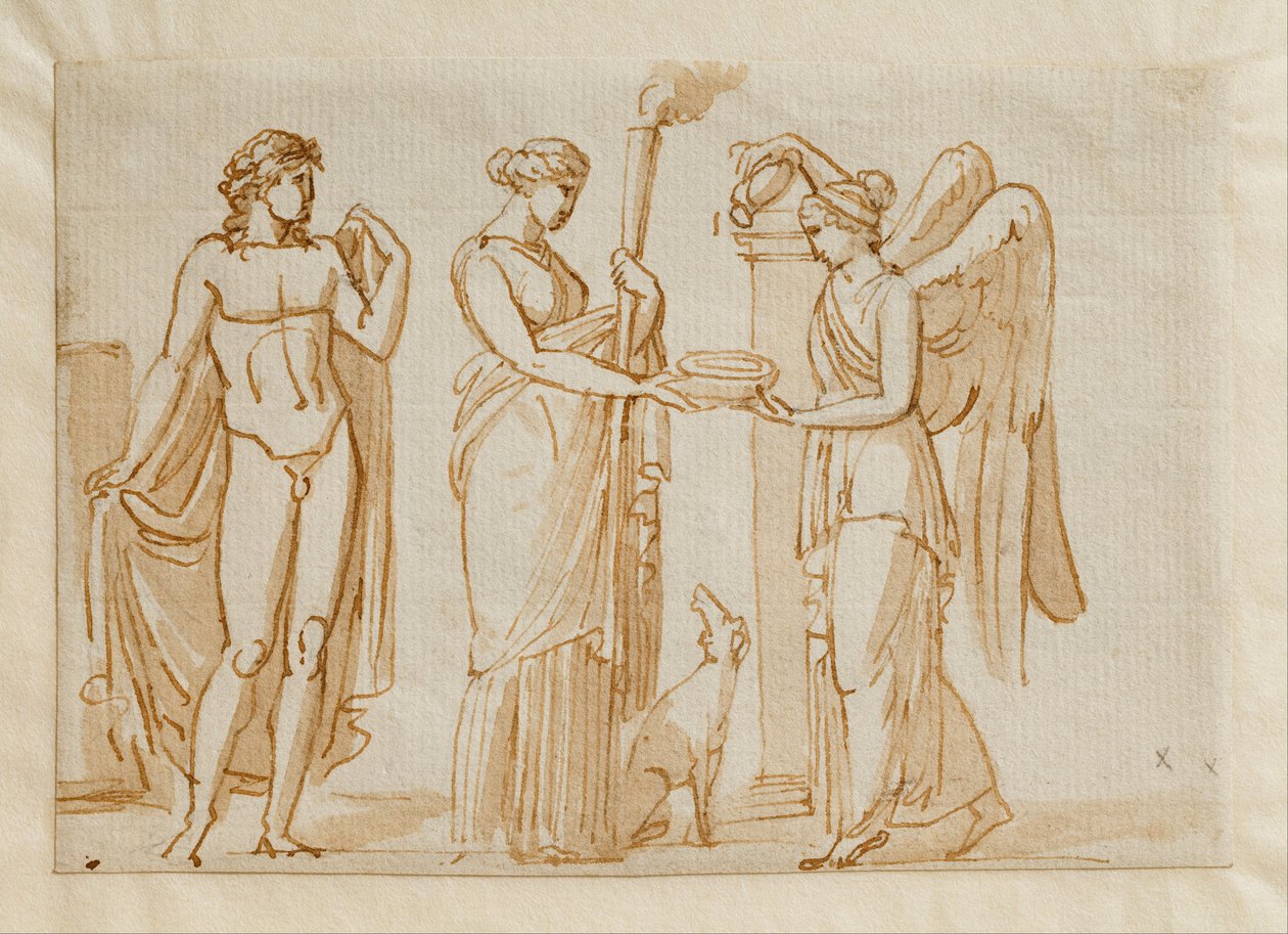 Bacchus, Diana og Victory () af Bertel Thorvaldsen