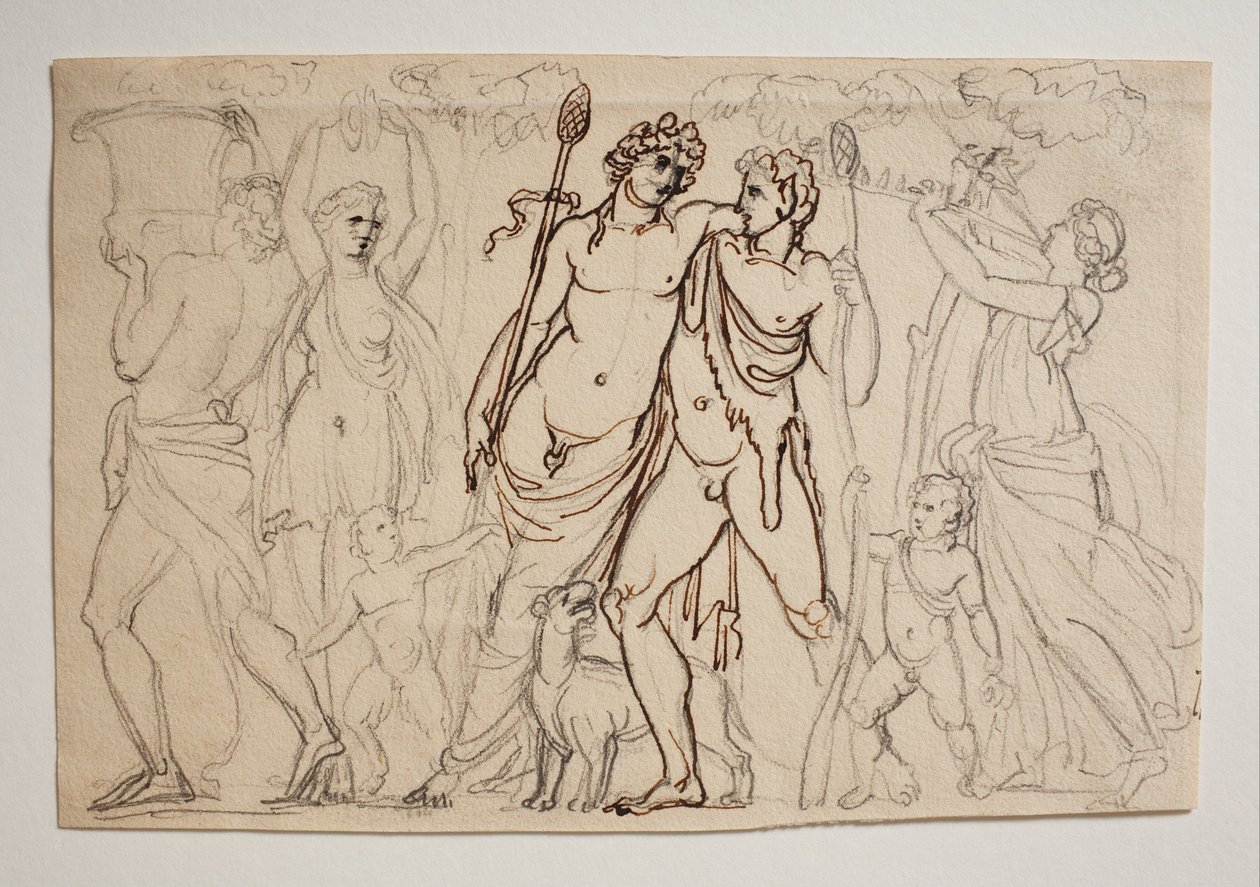 Bacchus Procession af Bertel Thorvaldsen