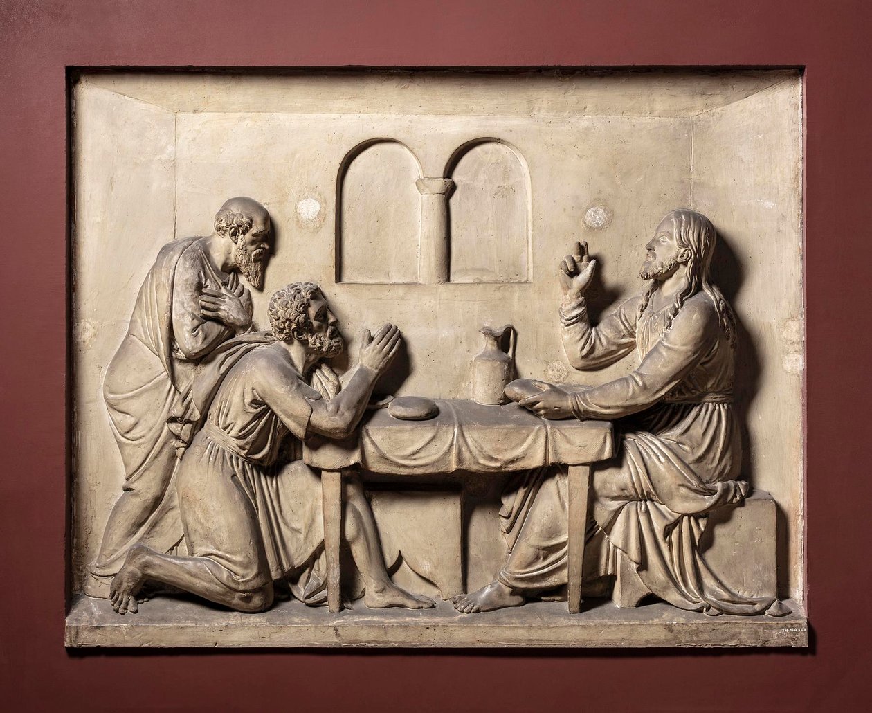 Kristus i Emmaus af Bertel Thorvaldsen