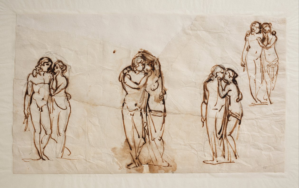 Amor og Psyke af Bertel Thorvaldsen