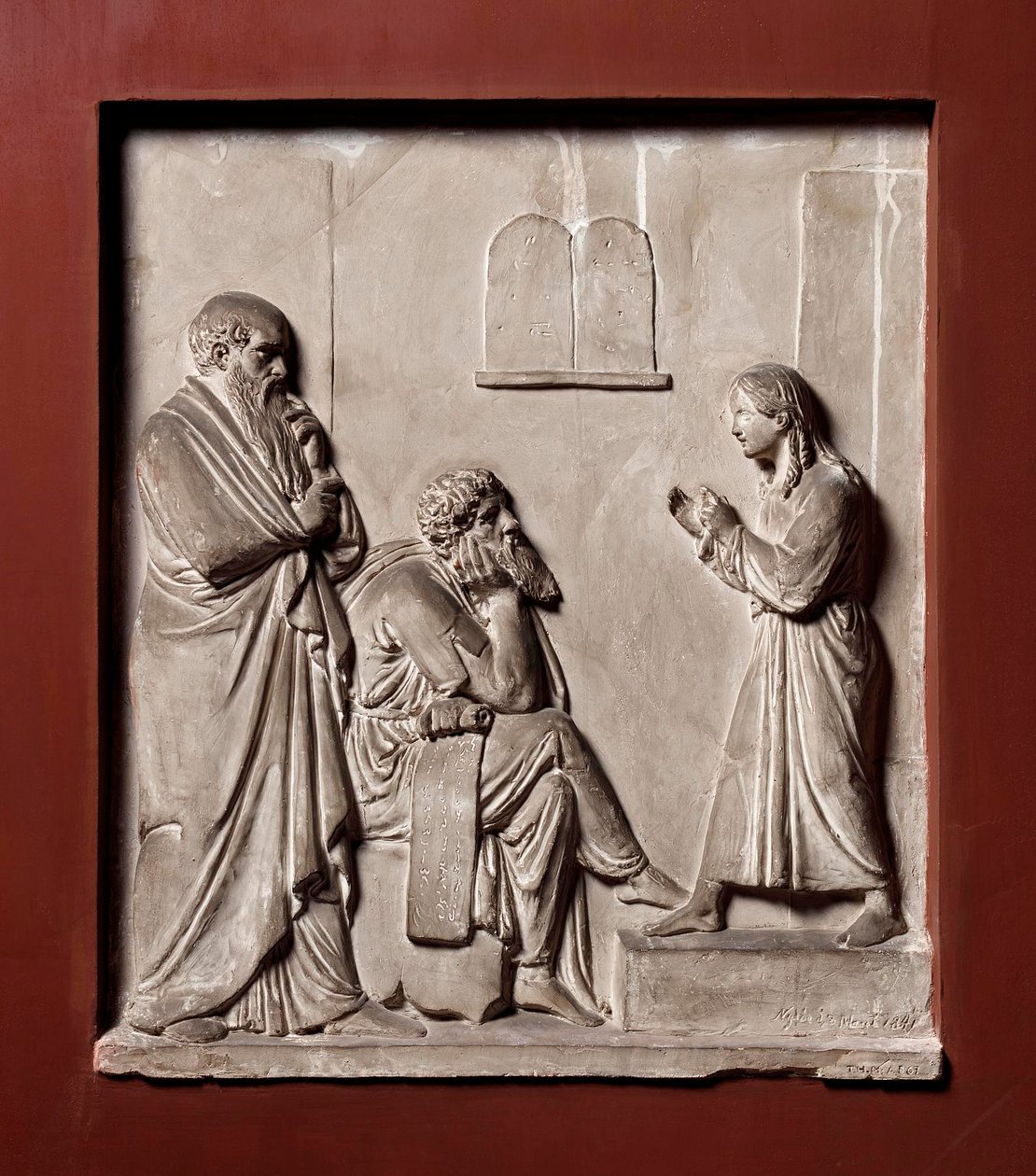 Jesus som barn i templet af Bertel Thorvaldsen