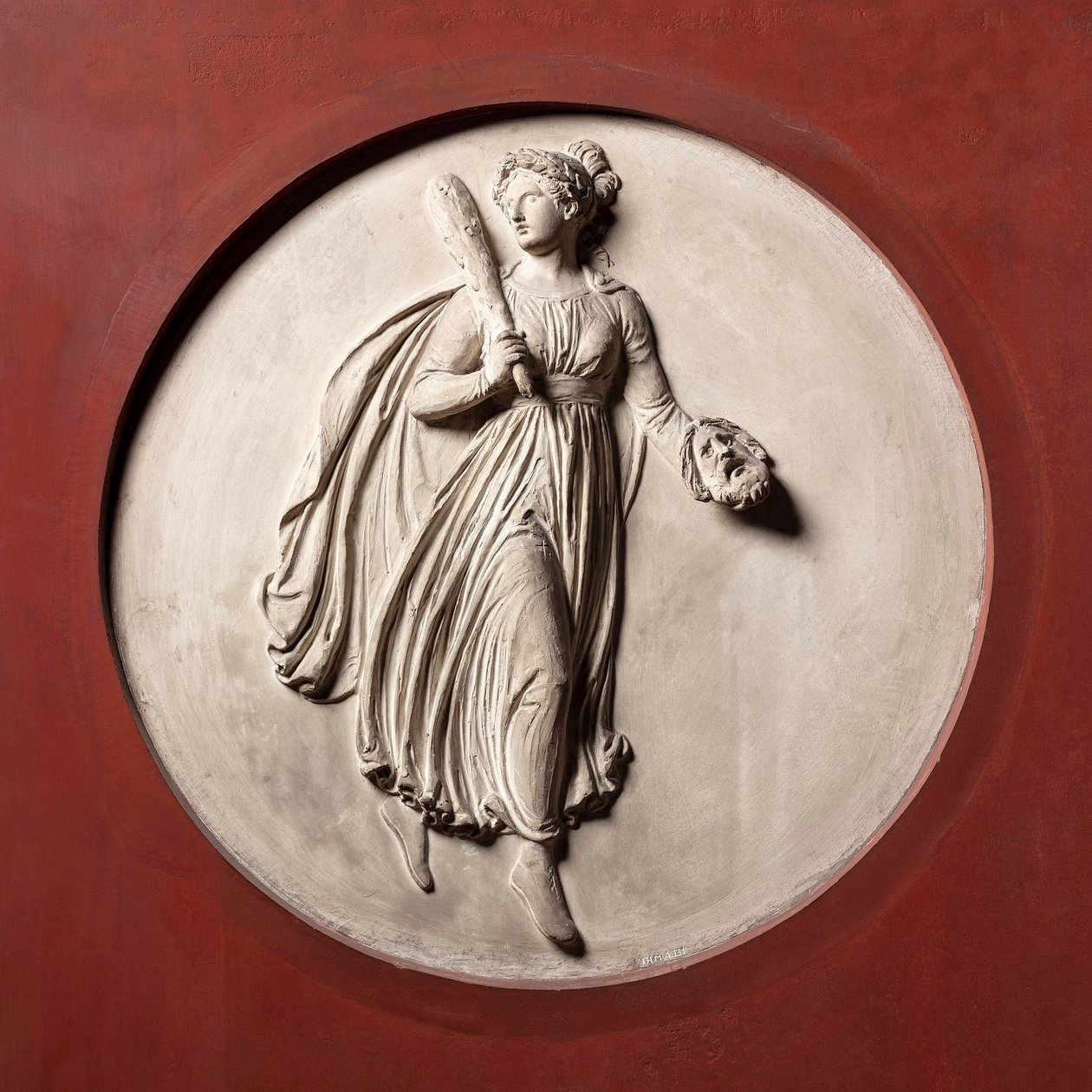 Melpomene. Tragediens muse af Bertel Thorvaldsen