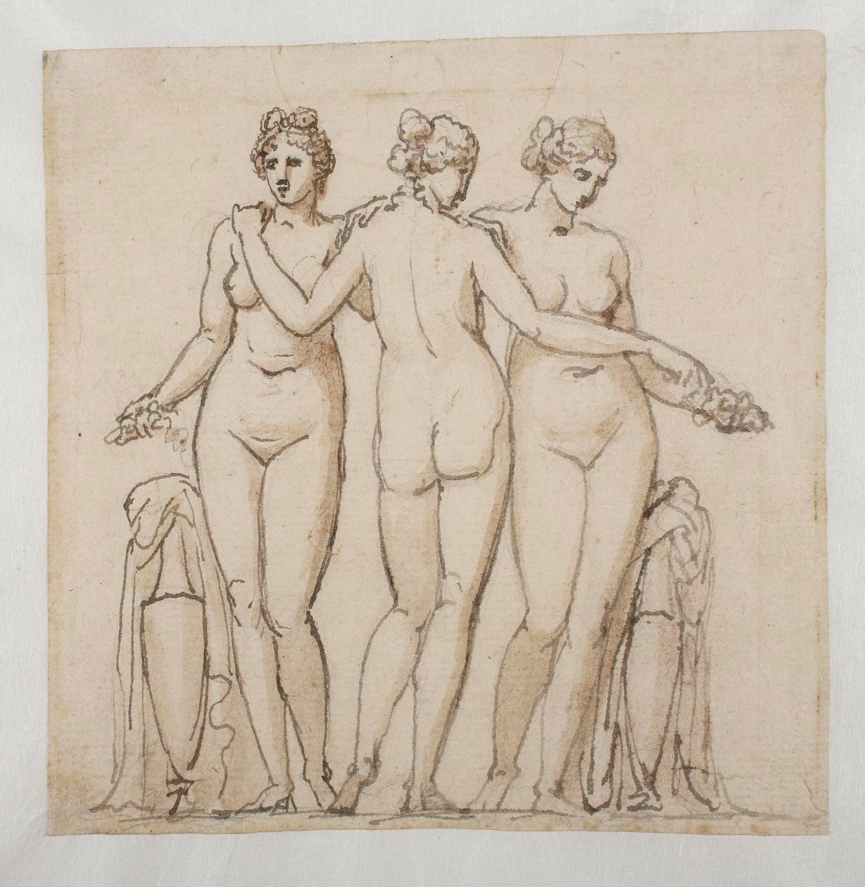 De tre gratier af Bertel Thorvaldsen