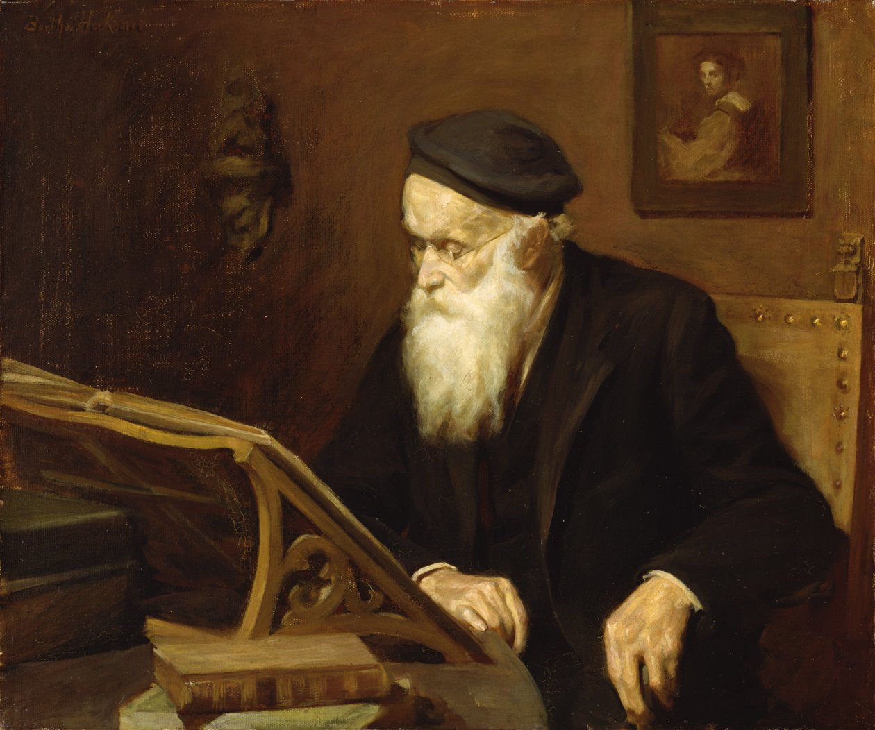 Bogormen, 1915 af Bertha Herkomer