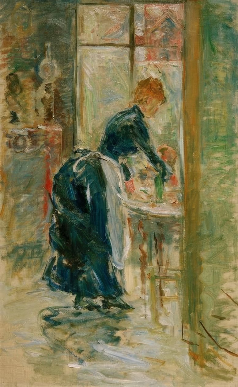 Den lille tjenestepige af Berthe Morisot