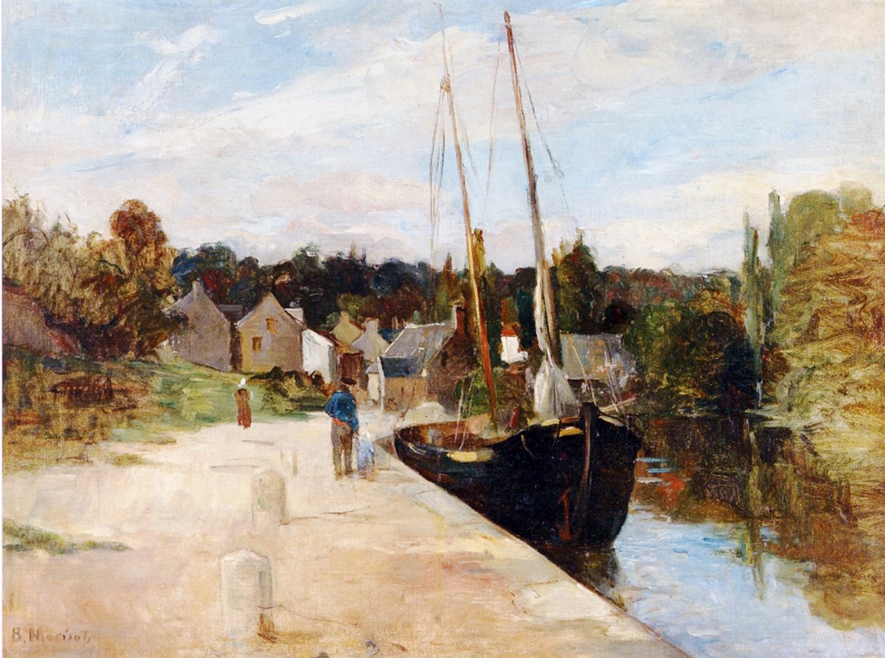 Rosbras, Bretagne, 1866-67 af Berthe Morisot