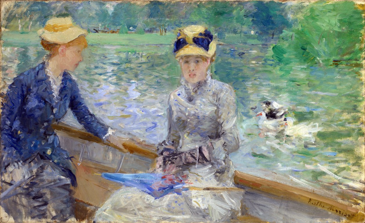 Sommerdag, 1879 af Berthe Morisot