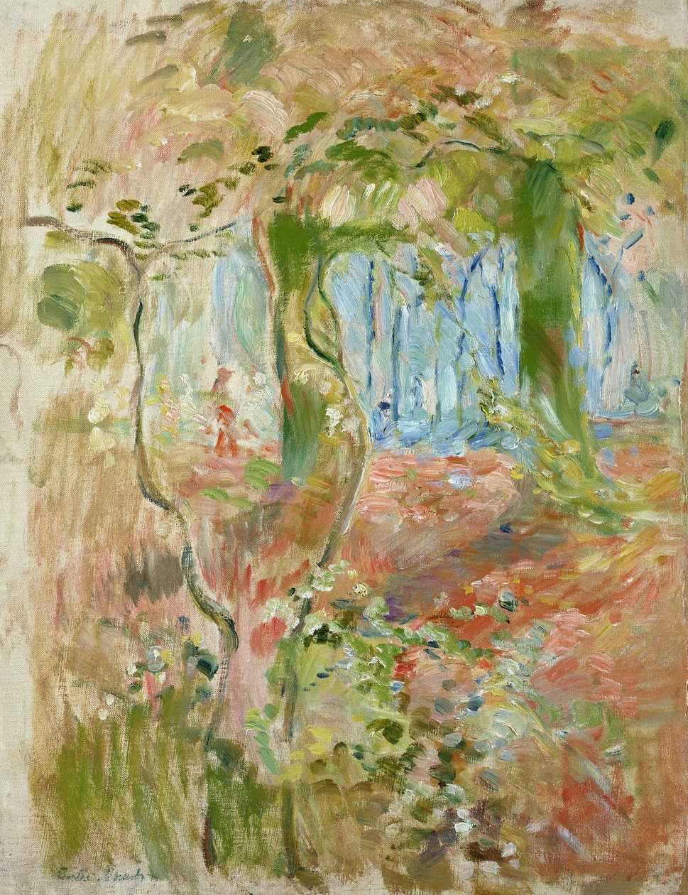 Underskov i efteråret 1894 af Berthe Morisot