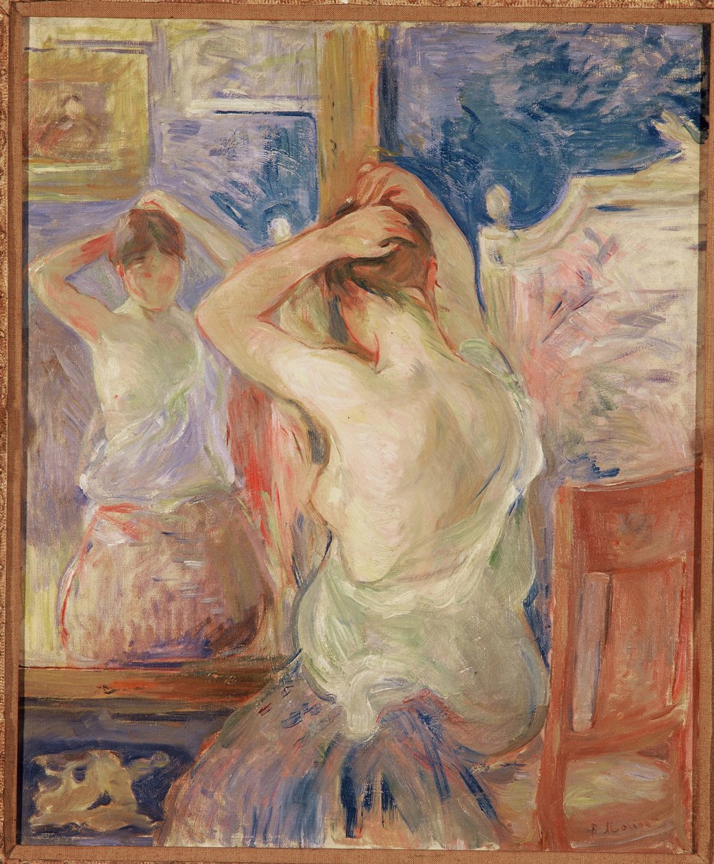 Foran psyken, 1890 af Berthe Morisot