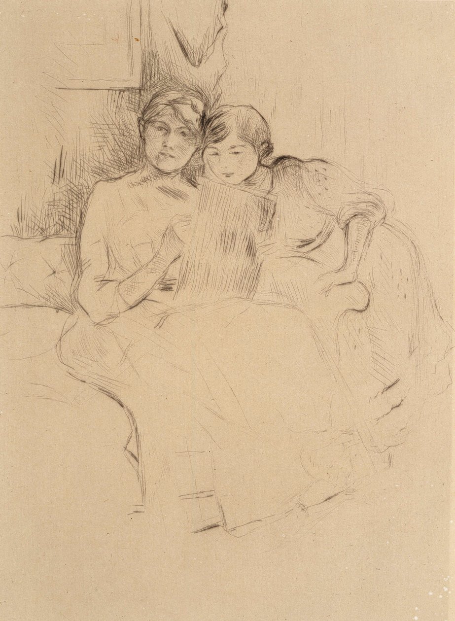 Tegneundervisning af Berthe Morisot