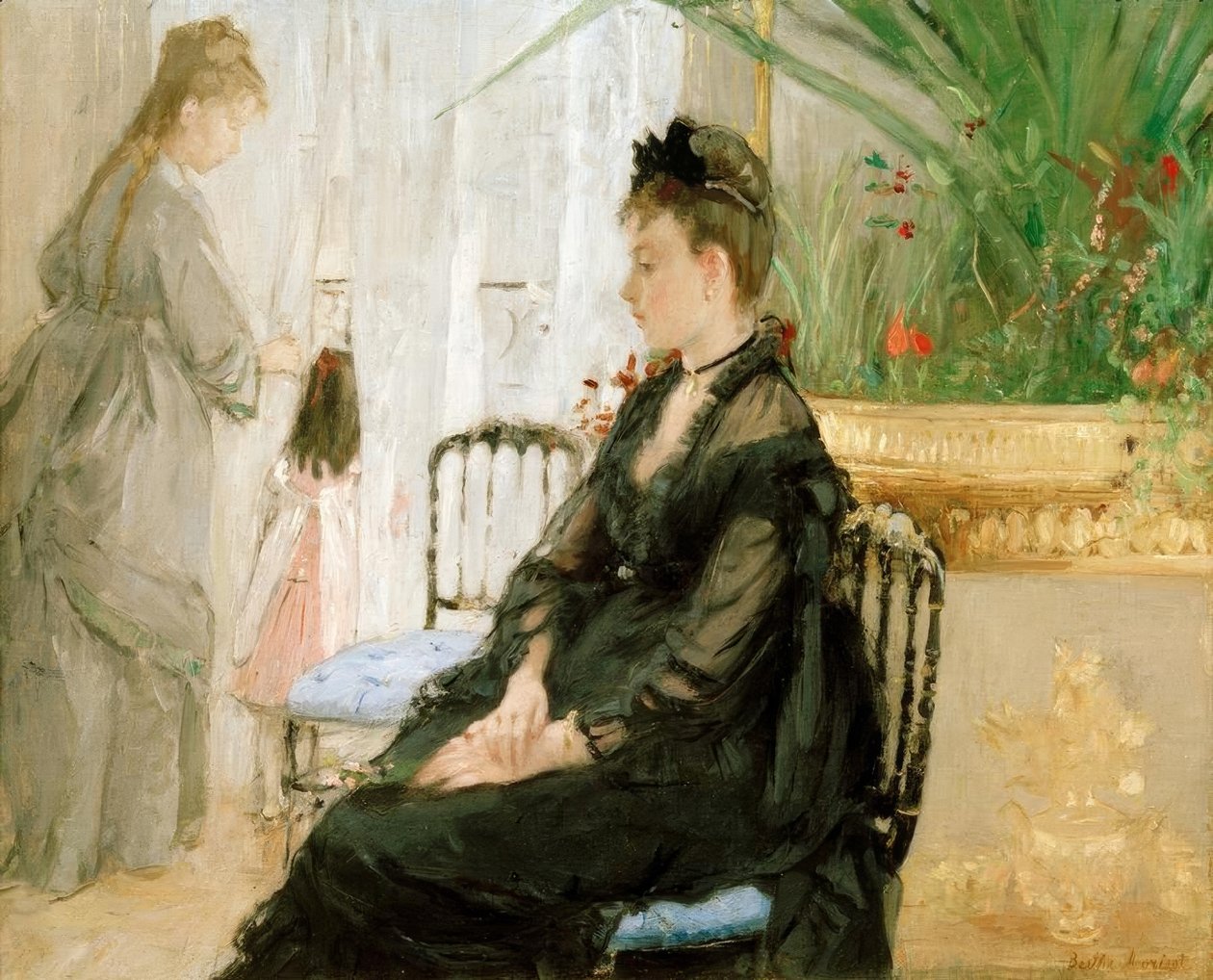 Interiør af Berthe Morisot