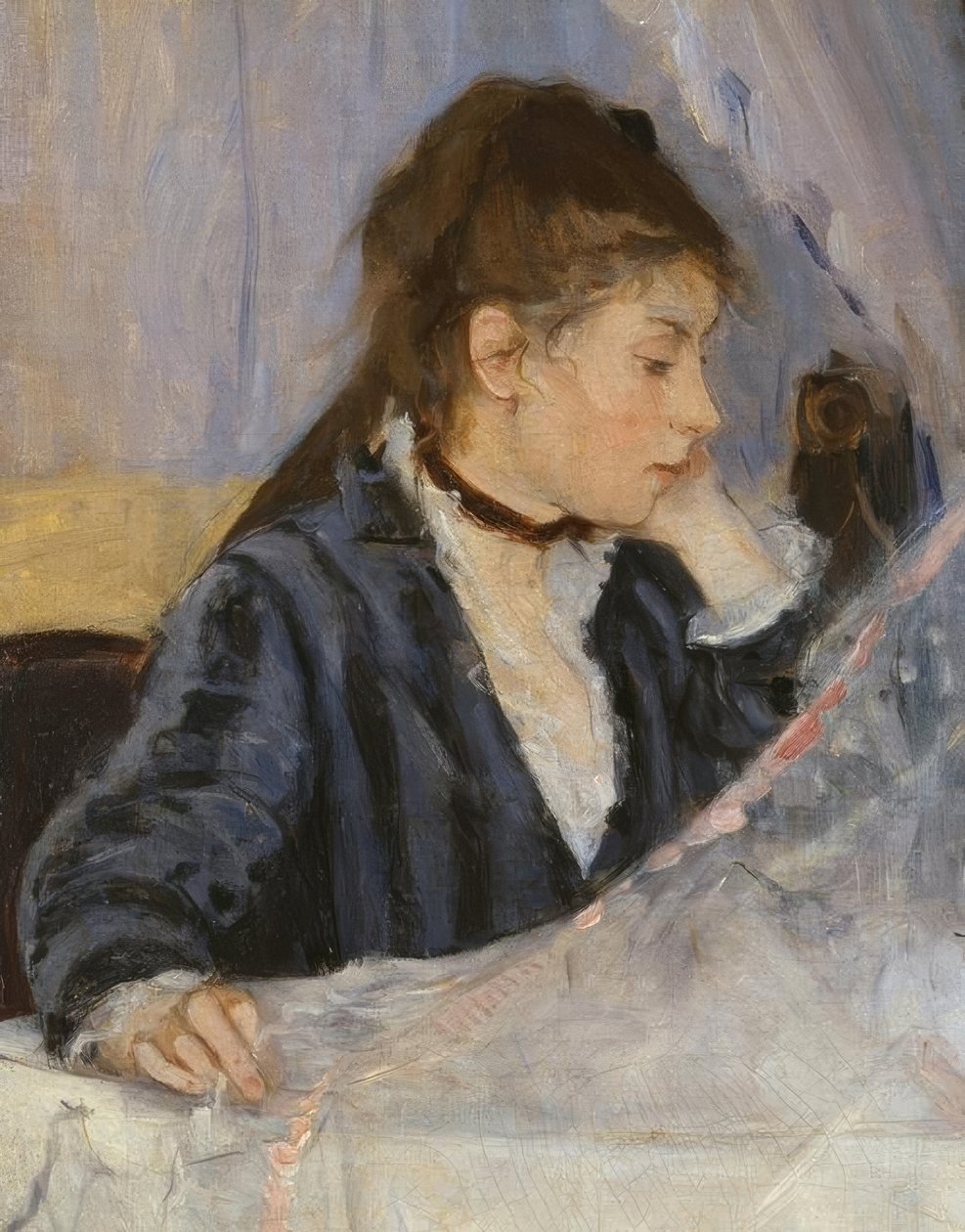 Vuggen af Berthe Morisot