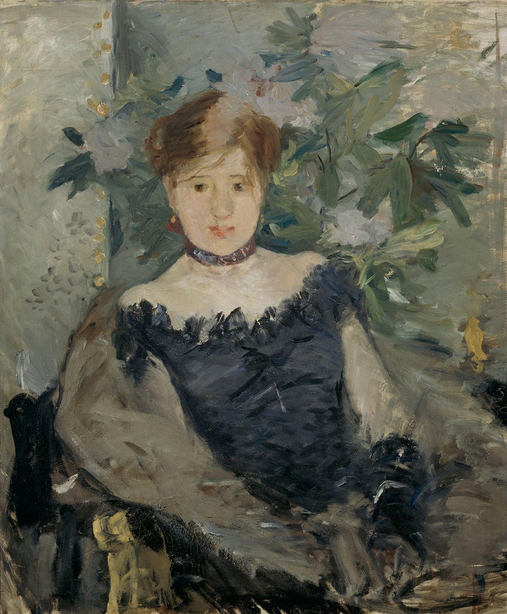 Den sorte bluse af Berthe Morisot