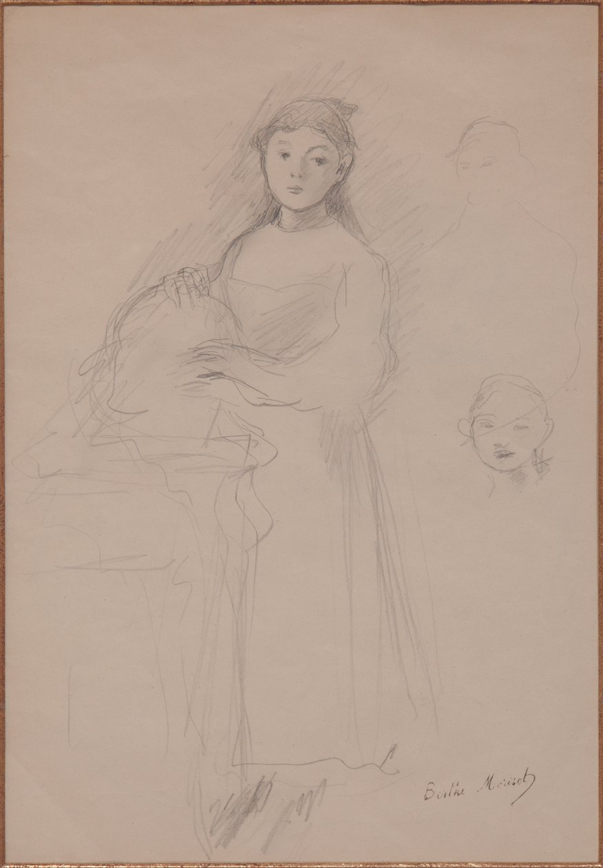 Marthe Givaudan af Berthe Morisot