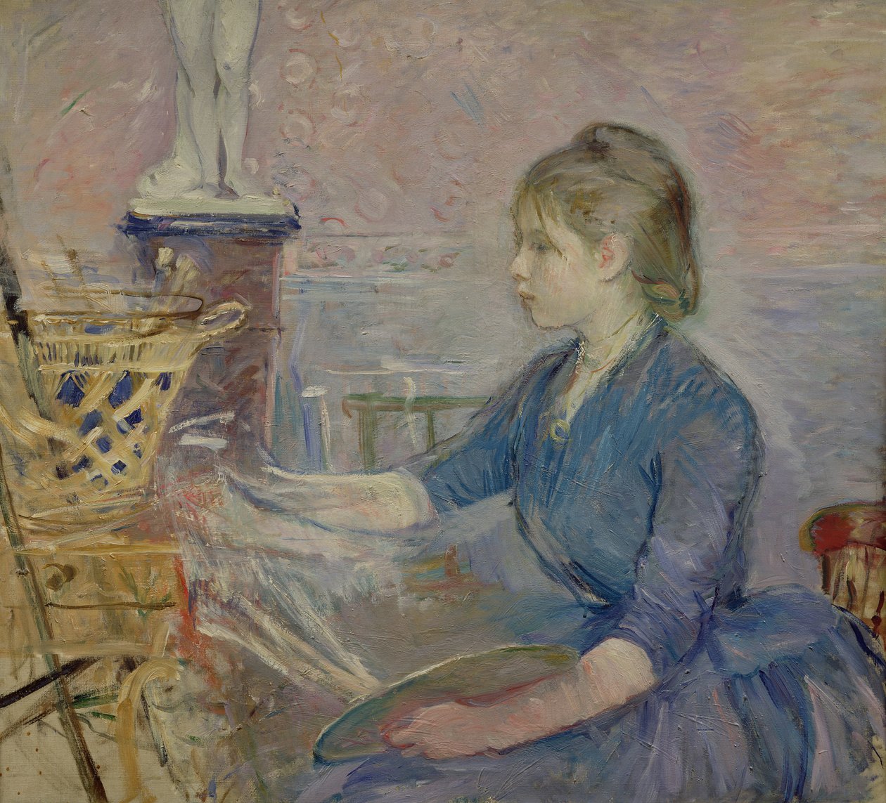 Paule Gobillard (1867-1946) maleri af Berthe Morisot