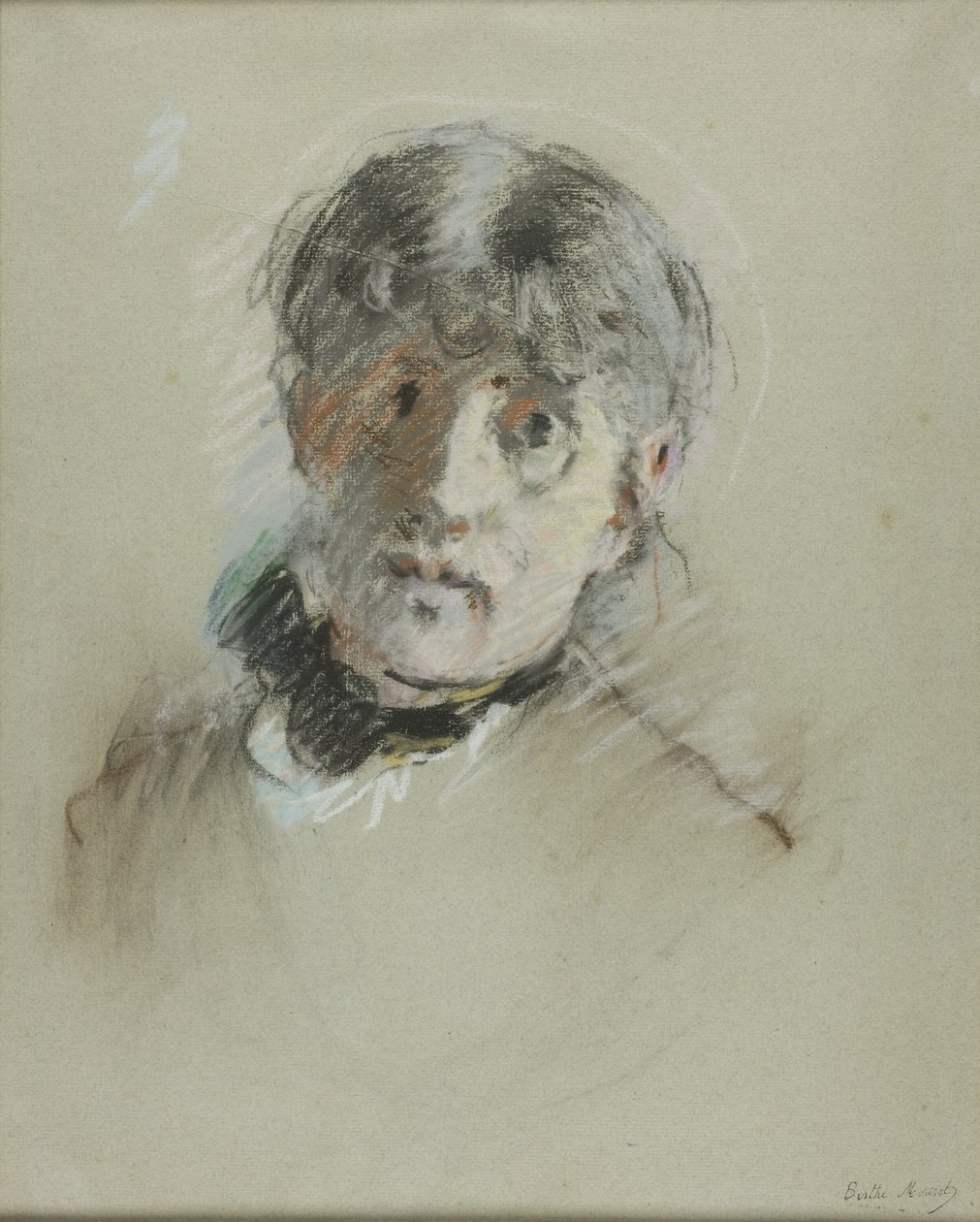 Selvportræt af Berthe Morisot