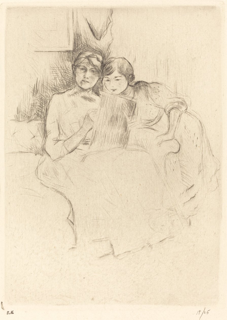 Tegneundervisningen af Berthe Morisot