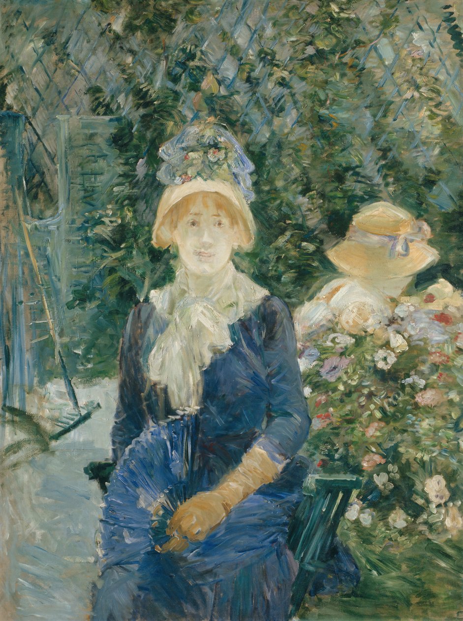 Kvinde i en have, 188283. af Berthe Morisot