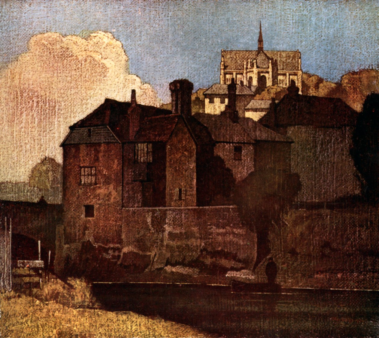 Arundel, West Sussex, 1926. af Bertram Nicholls