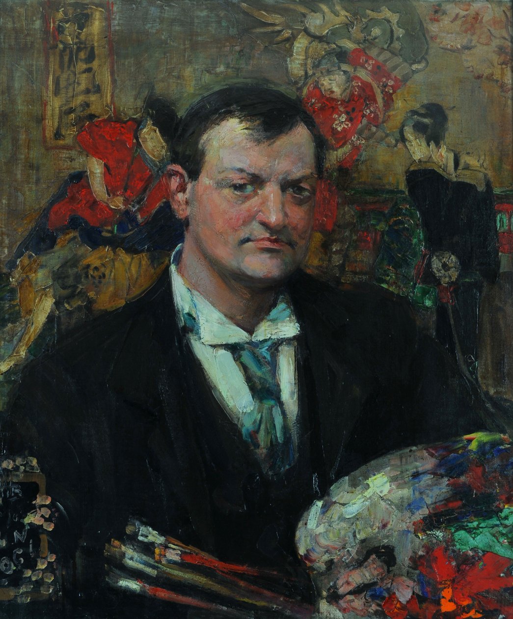 Edward Atkinson Hornel af Bessie MacNicol