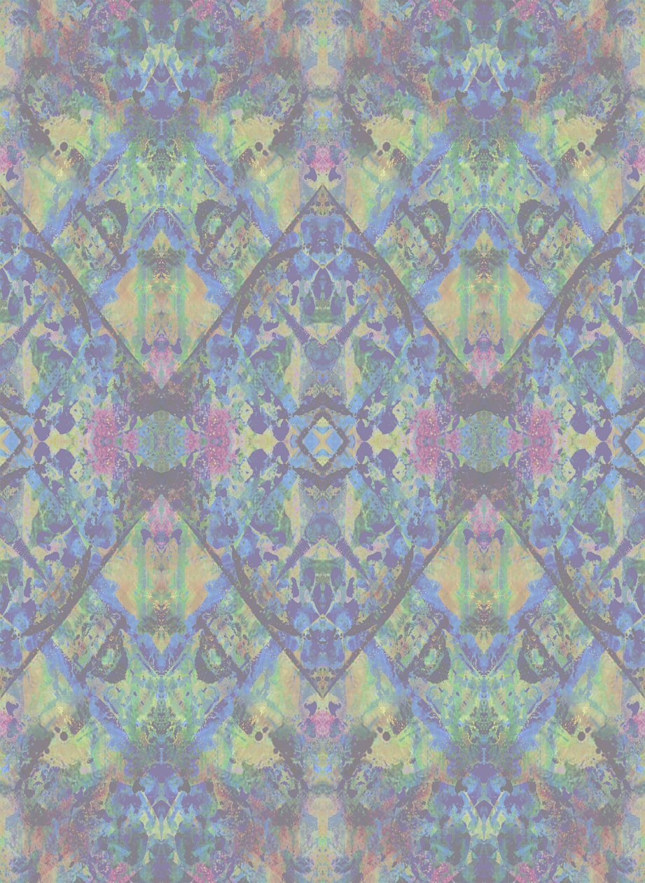 Acid, 2015 (blandede medier, illustration, spraymaling, digital) af Beth Travers