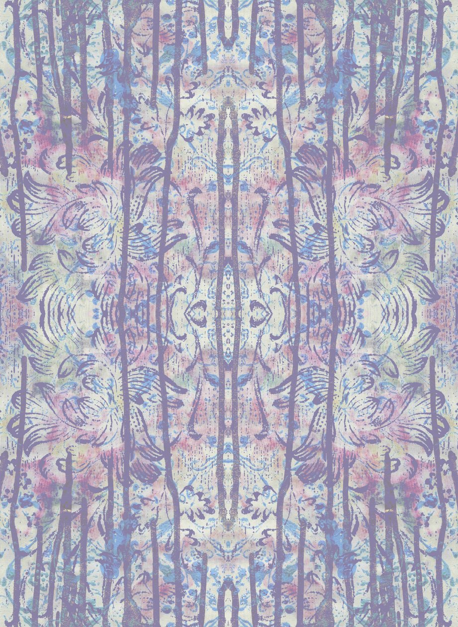 April, 2015 (digitaltryk med blandede medier) af Beth Travers