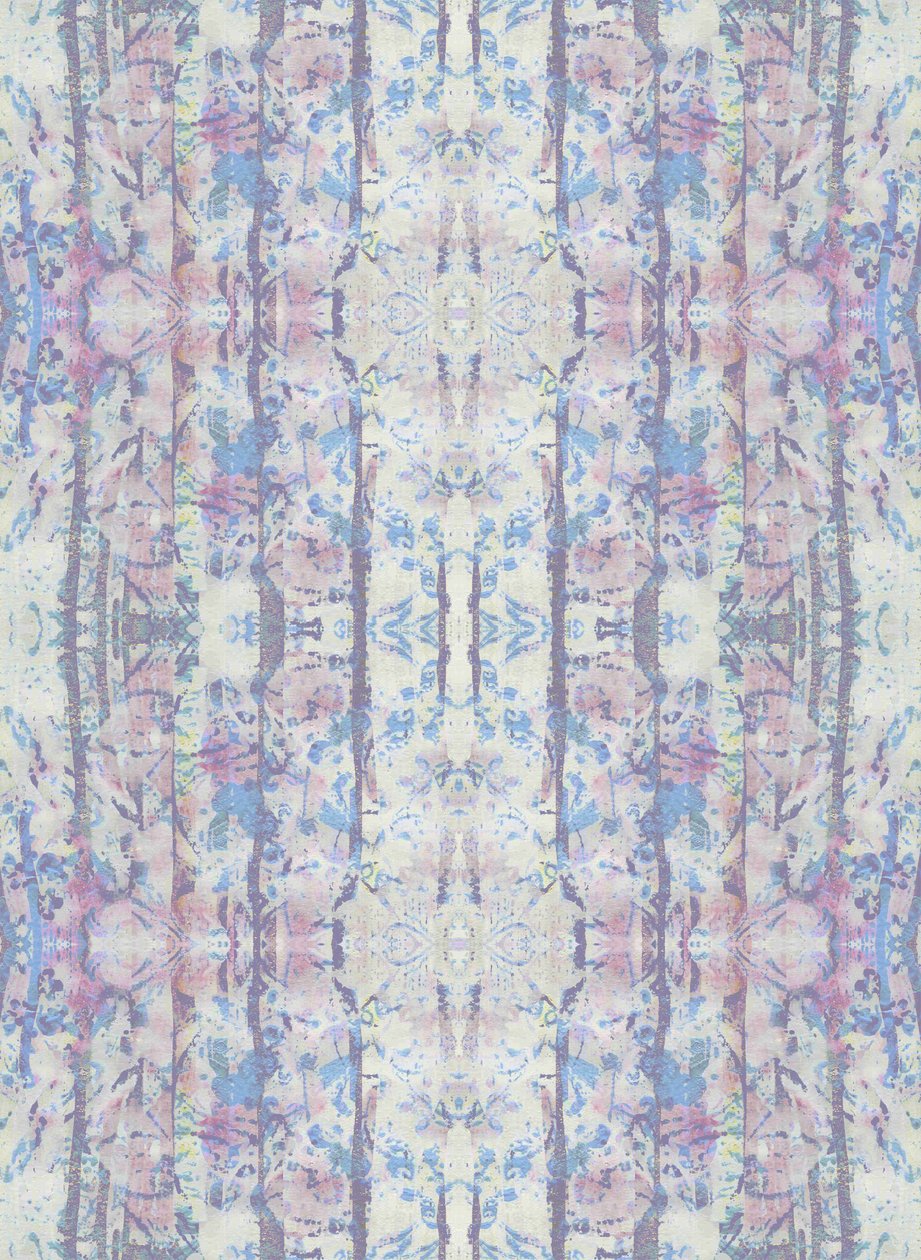Bloom, 2015 (blandede medier, blæk, varmeoverførsel, akvarel, illustration, digital) af Beth Travers