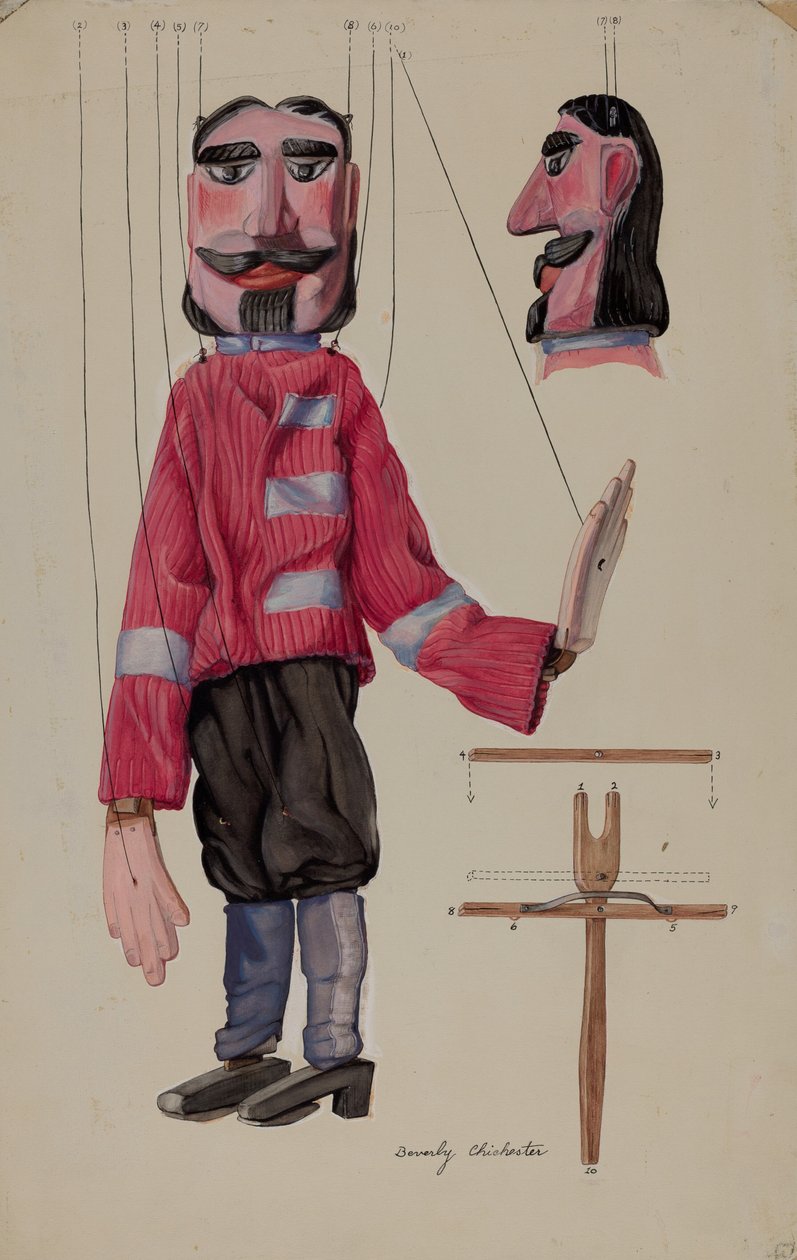 Marionette af Beverly Chichester
