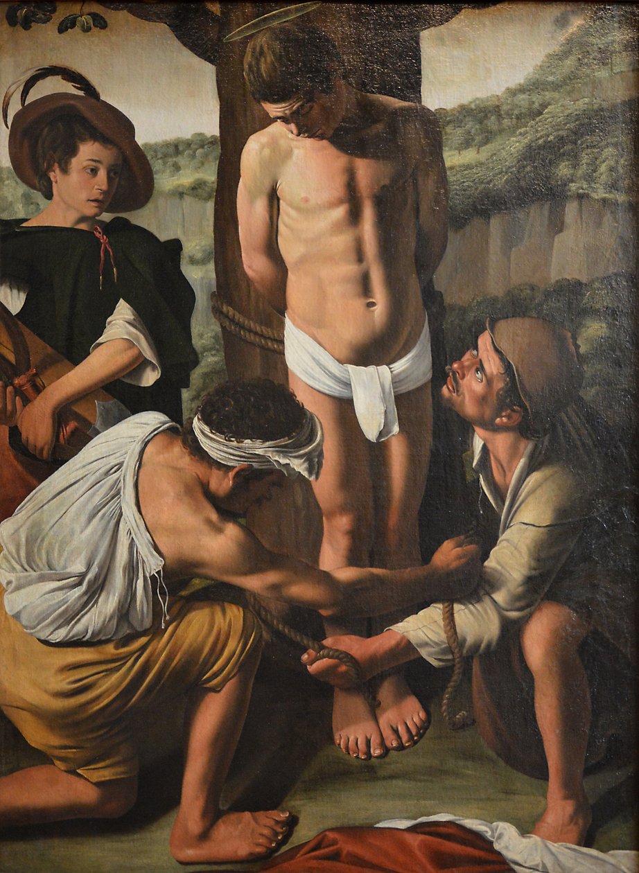 Martyrdømmet Sankt Sebastian af Biagio Manzoni