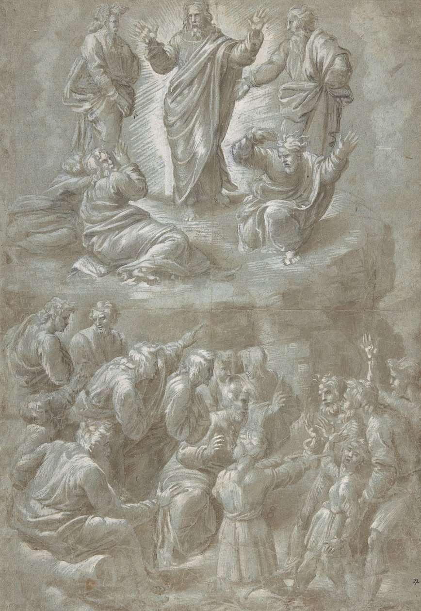 Forvandlingen, efter Raphael, 1511-51. af Biagio Pupini
