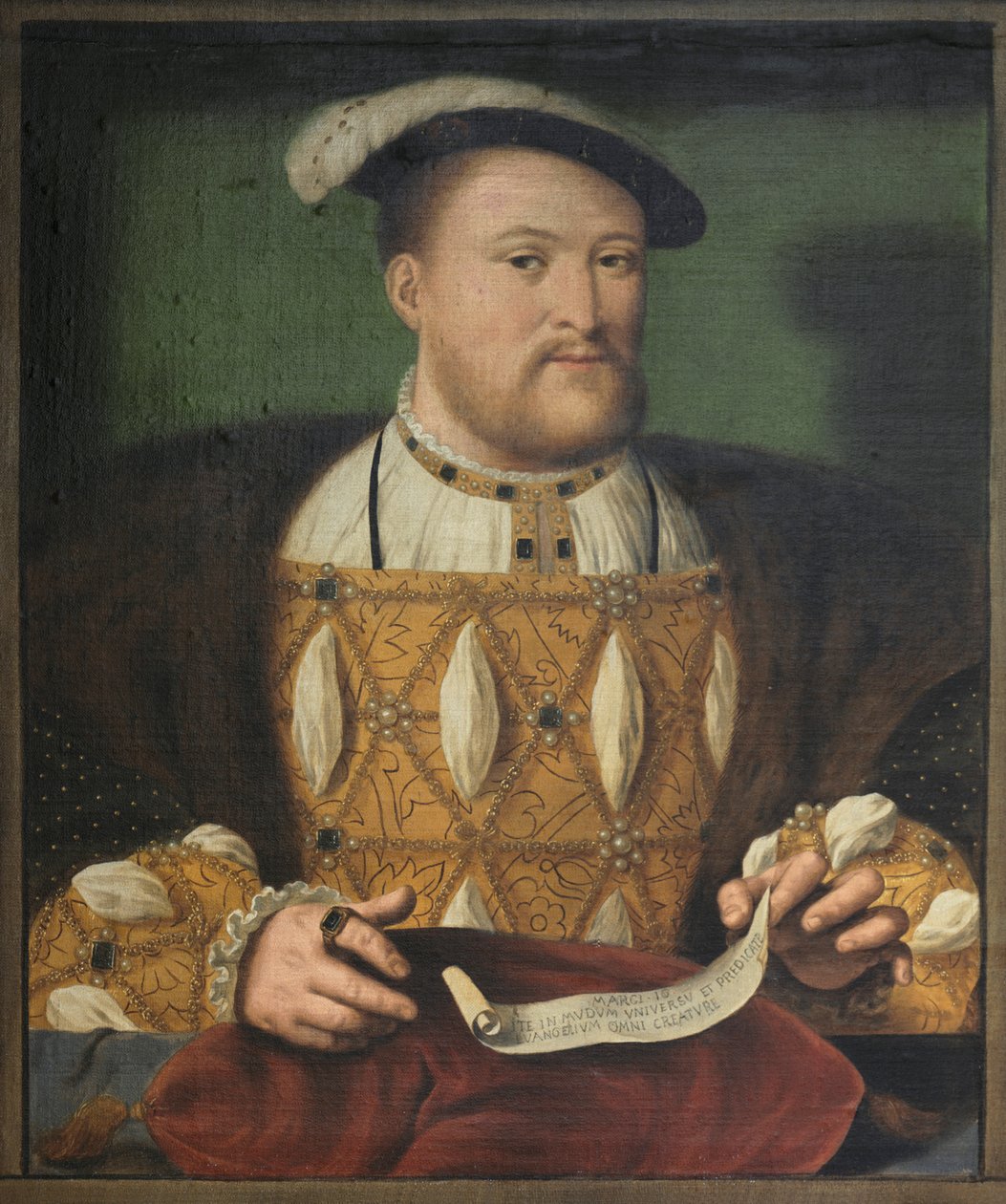 Portræt af kong Henrik VIII, c1544 c1800 af Biagio Rebecca