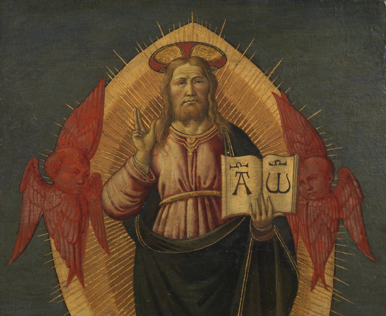 Gud Faderen i en velsignelse, ca. 1480 af Biagio dAntonio
