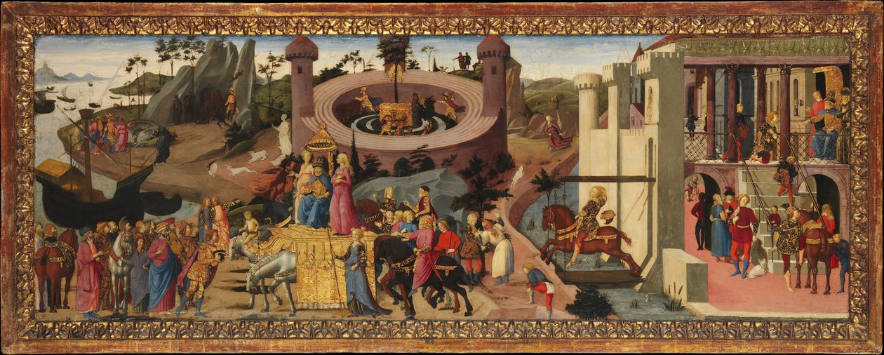 Scener fra historien om argonauterne. af Biagio d